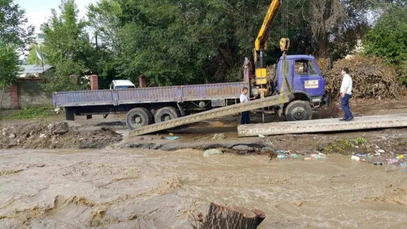 Больше 20 жилых домов подтоплено в Алматы