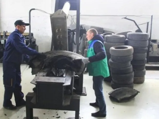 В Астане заработает завод по утилизации и переработке автошин