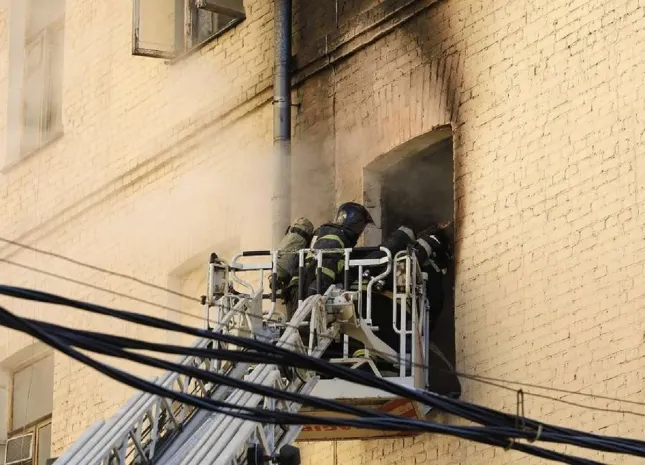 Горит консерватория имени Чайковского в Москве