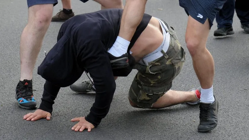 60 человек подрались в центре Москвы