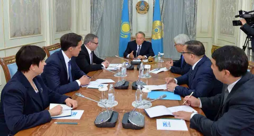 Президент Казахстана встретился с главой МИД Чешской Республики