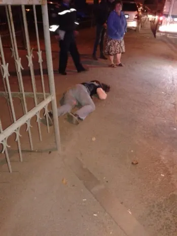 Попытка самоубийства в Алматы (ФОТО)