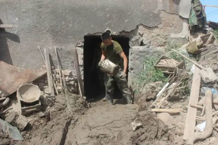 В Алматы продолжаются аварийно-восстановительные работы [ФОТО]