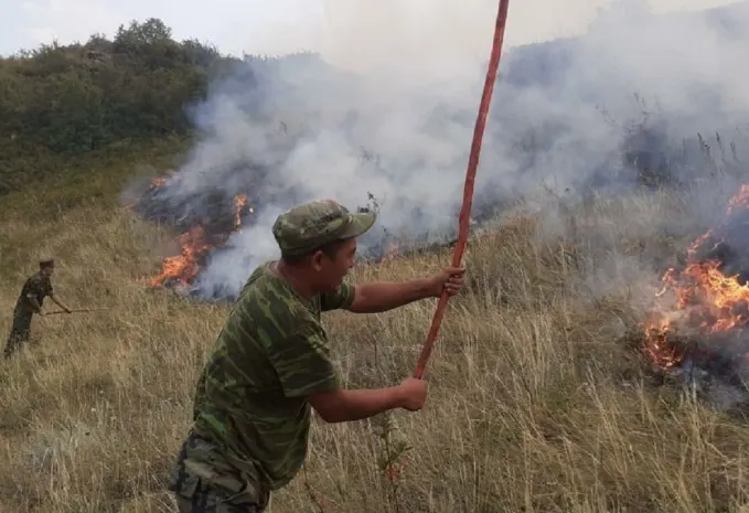 МВД рассчитывает на «помощь» осадков в тушении природных пожаров