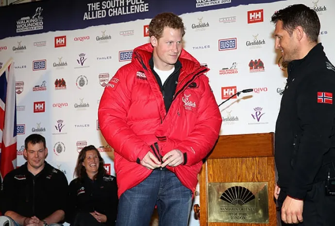 Принц Гарри отправляется на Южный полюс