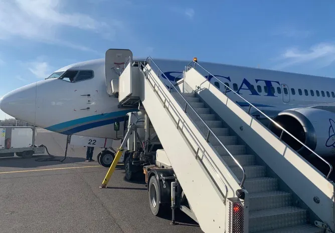 Две сотни казахстанцев вернулись домой из Польши