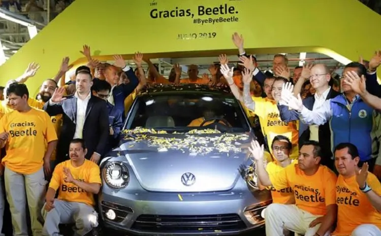 Последний Volkswagen «Жук» сошел с конвейера в Мексике