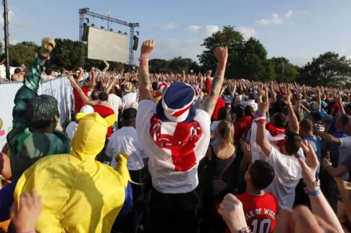 На уличном табло пройдет трансляция матча «Шахтер» - БАТЭ