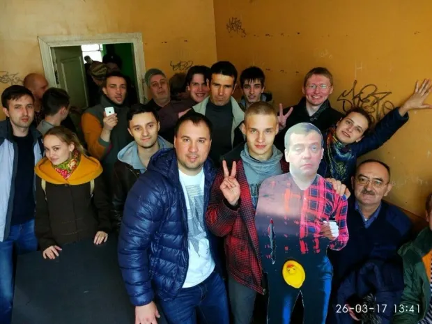 Участники митинга против коррупции задержаны во Владивостоке. ФОТО, ВИДЕО