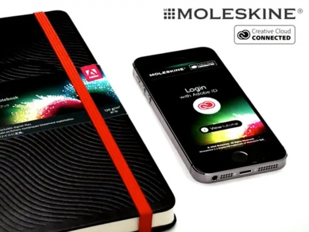 «Умный» блокнот Moleskine синхронизирует рисунки с Photoshop