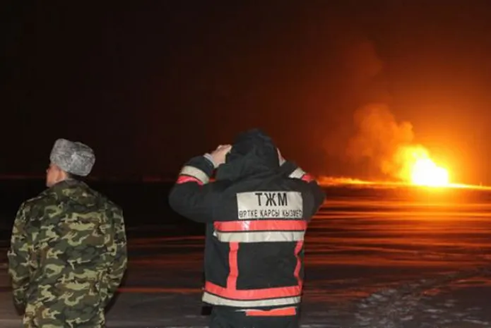 Очевидцы взрыва на газопроводе в ЗКО рассказали подробности