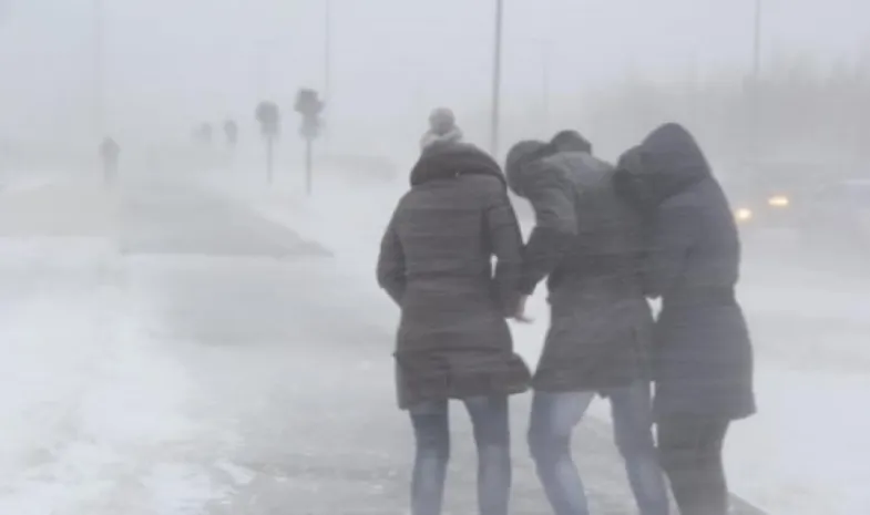 Сильный снегопад ожидает казахстанцев