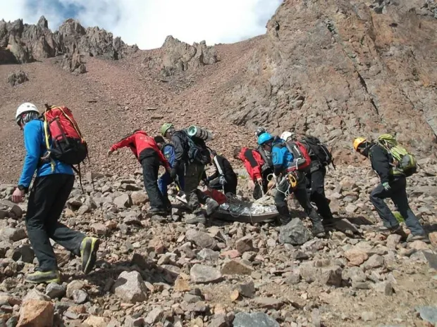 В алматинских горах погиб альпинист из Латвии