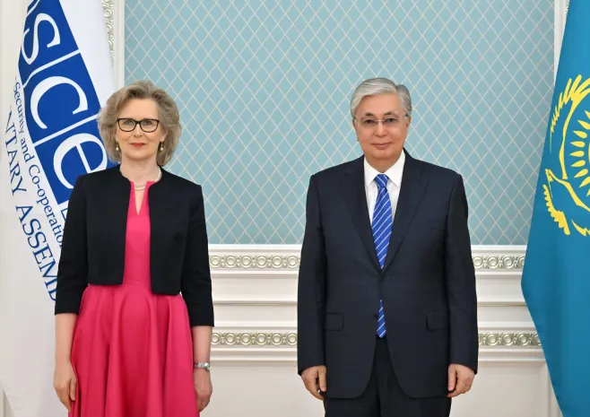 Президент Казахстана принял резидента Парламентской Ассамблеи ОБСЕ