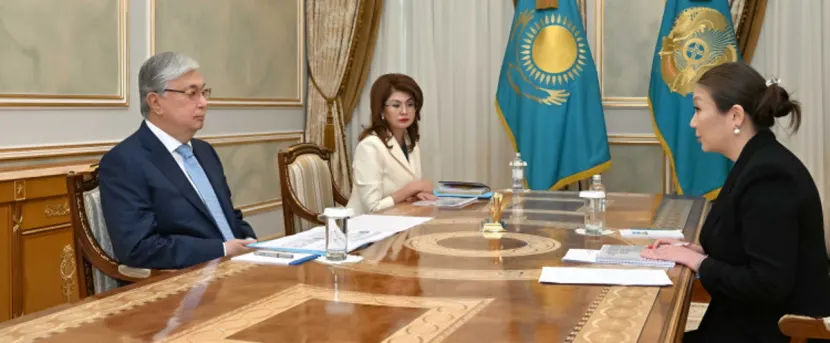 Токаев принял уполномоченного по правам ребенка в РК