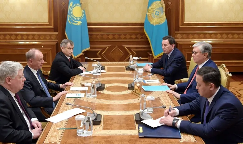 Касым-Жомарт Токаев встретился с секретарем Совбеза России