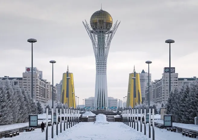 В Астане установились морозы