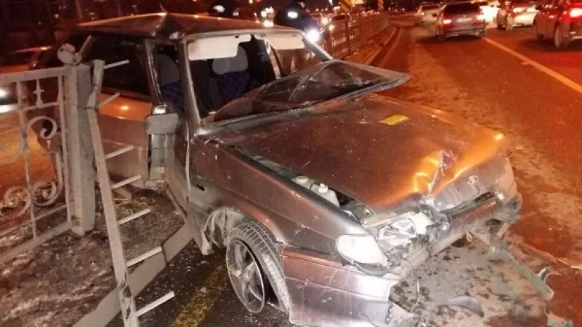 Серьезная авария произошла на проспекте Аль-Фараби (ФОТО)