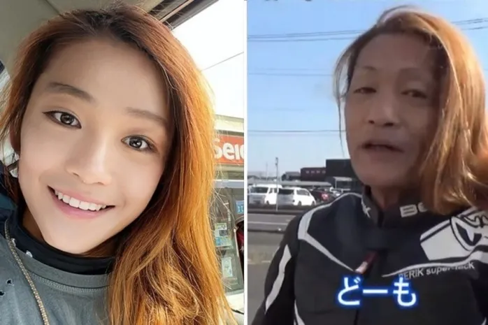 Знаменитая японская байкерша оказалась 50-летним мужчиной