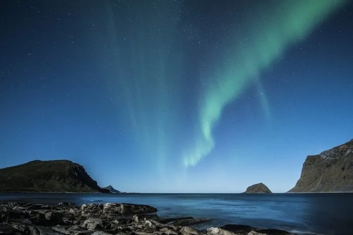 Фотограф заснял трещину в магнитном поле Земли