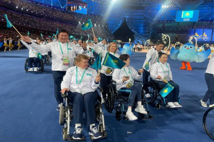 41 медаль собрали казахстанцы на Азиатских параиграх в Китае