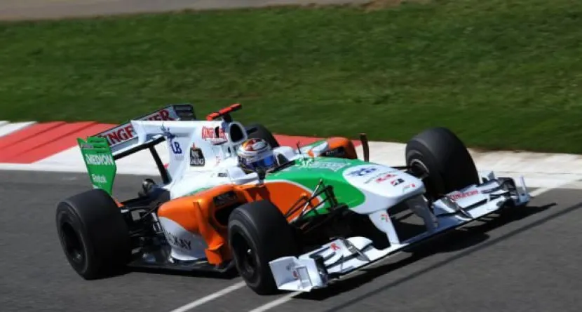 Пилот «Форс Индии» оштрафован на семь мест за аварию