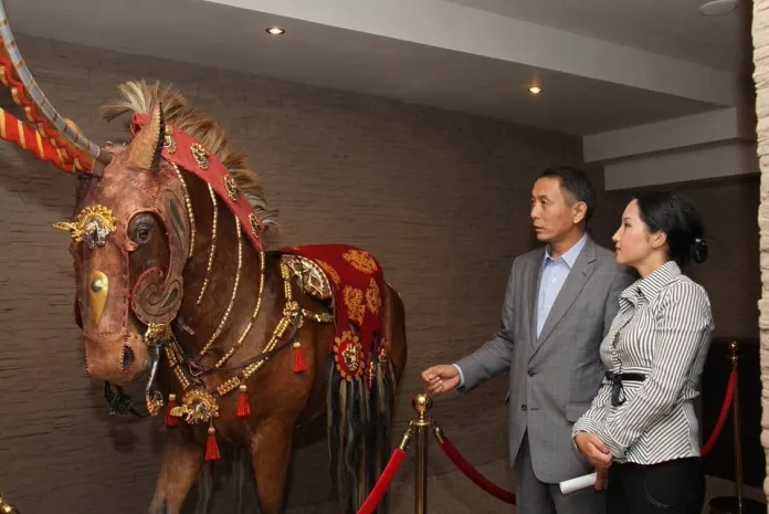 В Назарбаев Центре открылся зал «Курган Сакского Вождя»