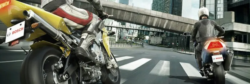 Новая система безопасности для мотоциклов от Bosch