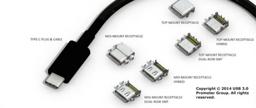 Двухсторонний USB-коннектор готов для производства