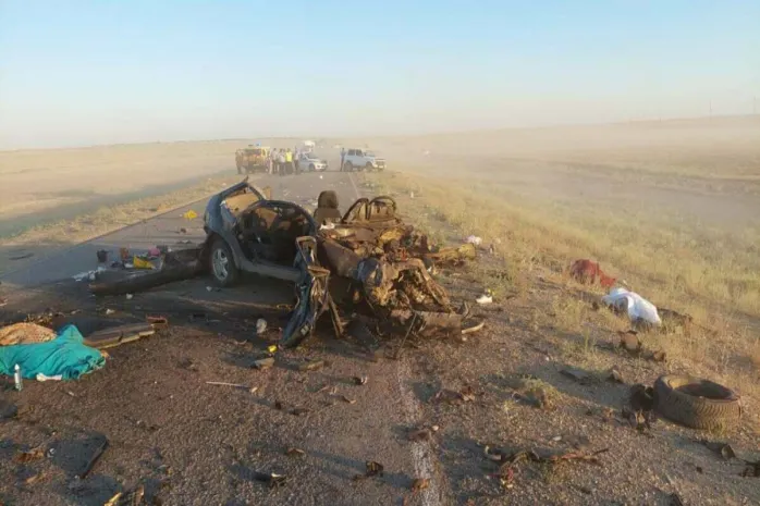 Четыре человека погибли в ДТП в Актюбинской области