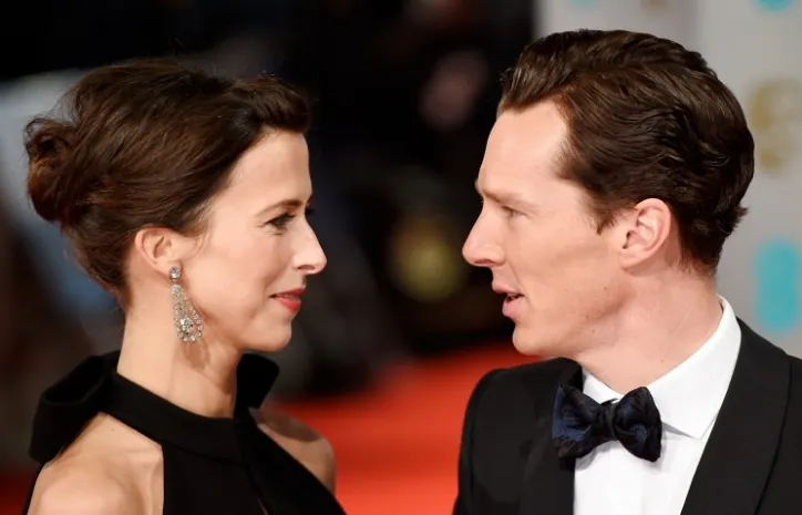 Британский актер Бенедикт Камбербэтч и Софи Хантер поженились