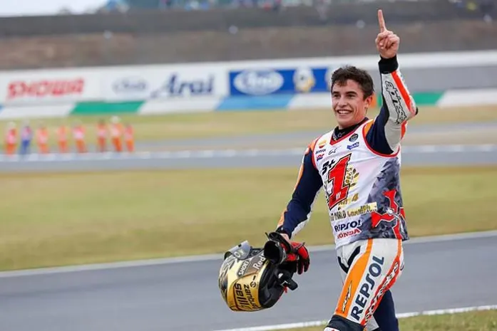 Пилот Repsol Honda Марк Маркес – чемпион мира MotoGP 2014