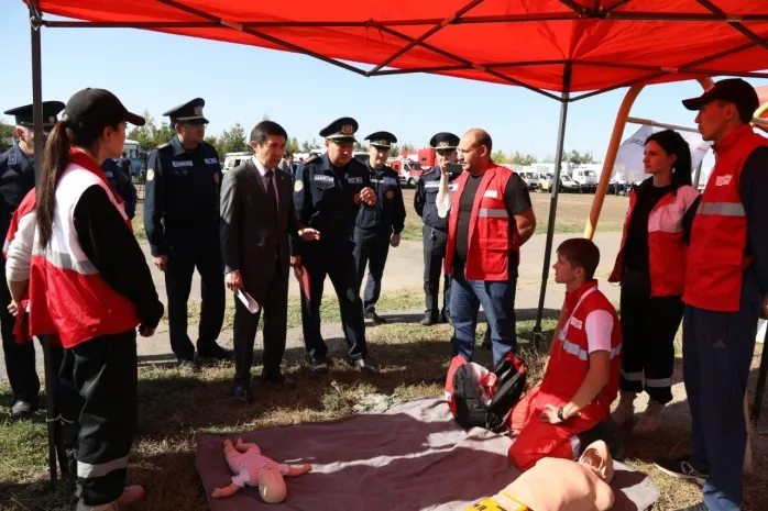 Масштабная сейсмотренировка прошла в Алматы