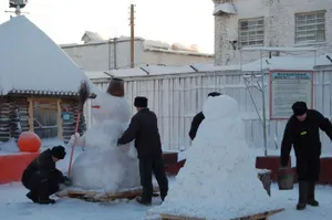 Костанайским заключенным сулят УДО за победу в конкурсе снежных фигур