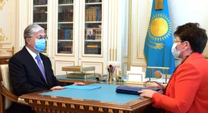 Токаев принял председателя Счетного комитета