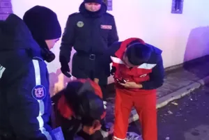 Солдаты Нацгвардии оказали медпомощь мужчине в Астане