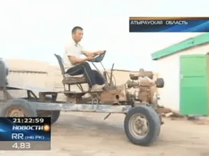 Казахстанец собрал автомобиль без аккумулятора