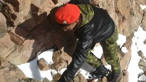 Подростки из военно-патриотического клуба покорили Пик пионеров