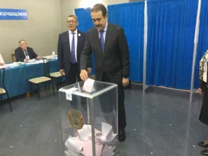 Карим Масимов проголосовал