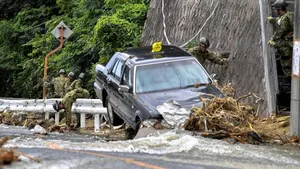 В Японии число жертв наводнения увеличилось до 209