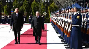 Нурсултан Назарбаев встретился с Ильхамом Алиевым