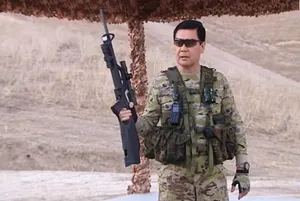 Глава Туркменистана провел курс молодого бойца для силовиков