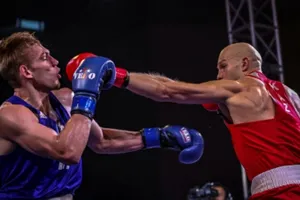 Василий Левит стал трижды чемпионом Казахстана по боксу