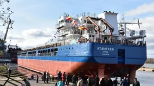 Новый сухогруз «Атамекен» увеличит присутствие Казахстана на Каспии