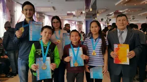 Спасенные в ДТП баянаульские дети выиграли спартакиаду по шахматам