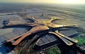 Крупнейший в мире аэропорт построили в Пекине