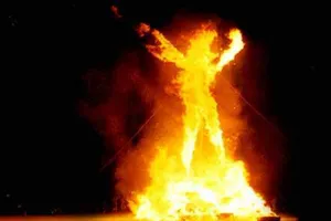 Житель Павлодарской области из-за ревности пытался сжечь себя