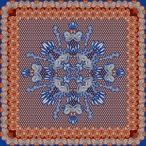 Ахмадуллина создала серию шелковых платков