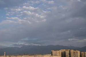 Группа НЛО вылетела из Большого Алматинского ущелья