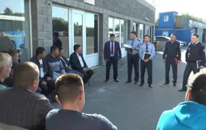 После поимки водителя-наркомана полицейские посетили автобусные парки Алматы